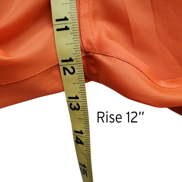 JOHNNY BLAZE Flame Insulated Straight Lightweight Snow Pant Orange Y2K Sz 15/16 - Picture 12 of 15